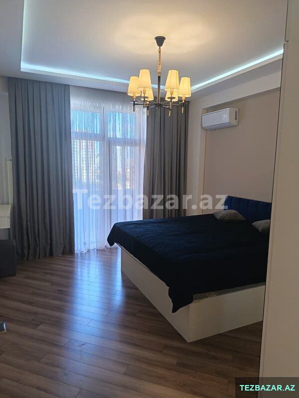 Kirayə verilir 3 otaqlı yeni tikili 120 m², Elmlər Akademiya — Mənzil, Bakı (7)