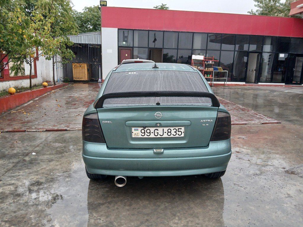 Opel Astra, 1.6 L, 1998 il, 349 484 km 99-GJ-835 — Avtomobillər, Quba (5)