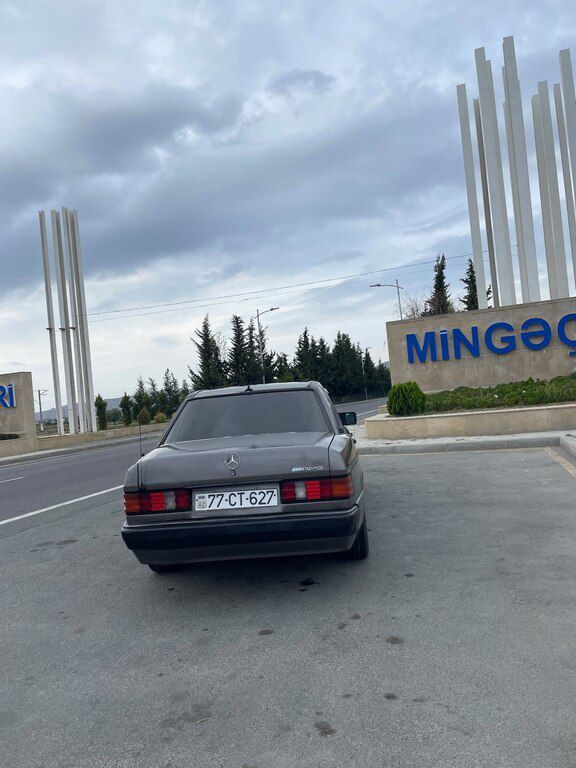Mercedes 190, 1.8 L, 1992 il, 181 883 km 77-CT-627 — Avtomobillər, Mingəçevir (3)