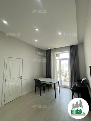 Satılır 1 otaqlı 40 m² yeni tikili Yasamal r — Mənzil (2)