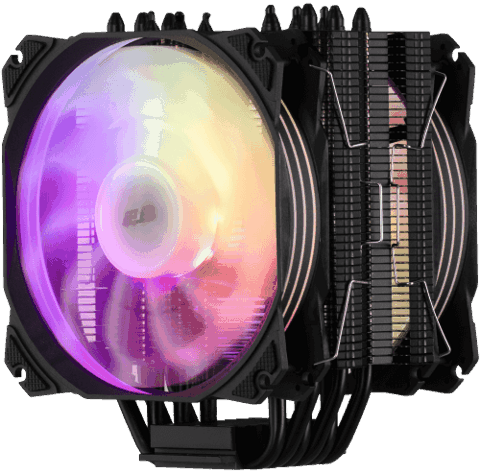 2E Gamıng CPU cooling system AIR Cool (AC120D6) 2E-AC120D6-ARGB — Bakı