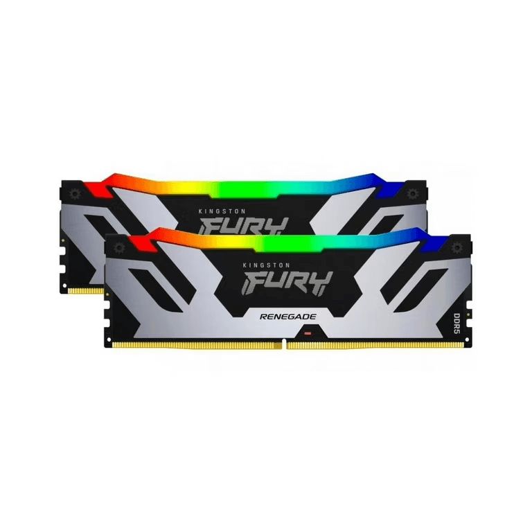 Kingston 32GB 8000MT/s DDR5 CL38 Dımm (Kit of 2) Fury Renegade RGB XMP KF580C38RSAK2-32 — Operativ yaddaş, Bakı