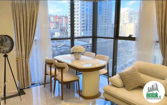 Satılır 3 otaqlı 100 m² yeni tikili Nərimanov r — Mənzil (10)