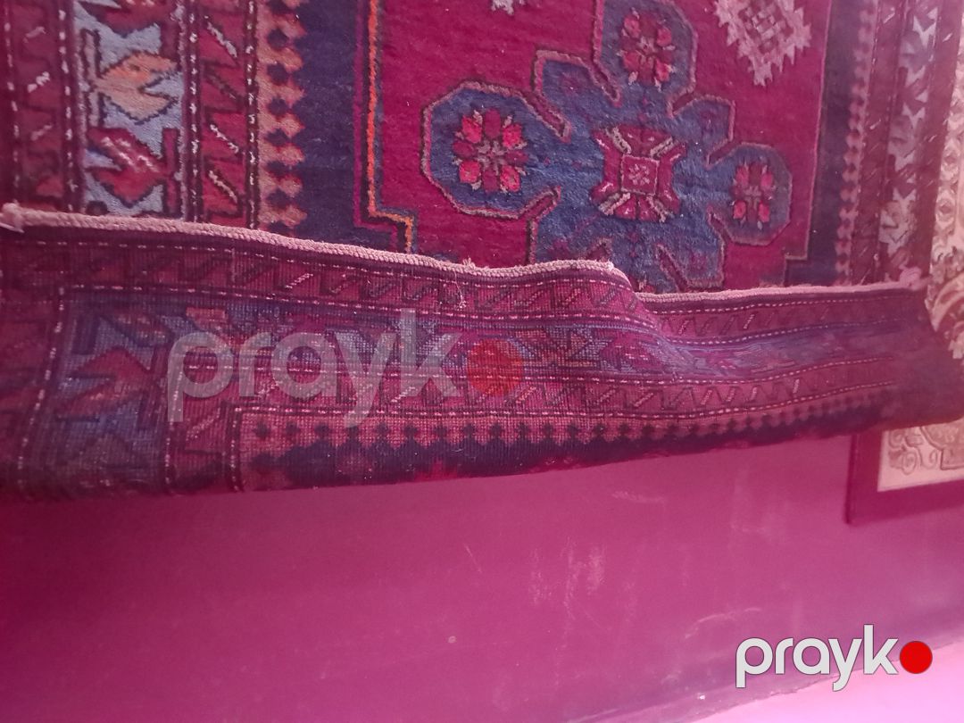 Azərbaycanca naxışlı qırmızı xalı — Xalılar, Tovuz (3)
