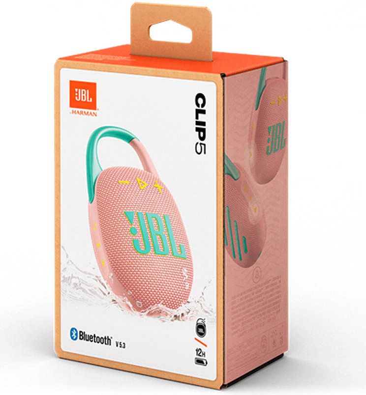 Portativ dinamik JBL Clıp 5 Pink JBLCLIP5PINK — Kompüterlər və noutbuklar, Bakı (4)