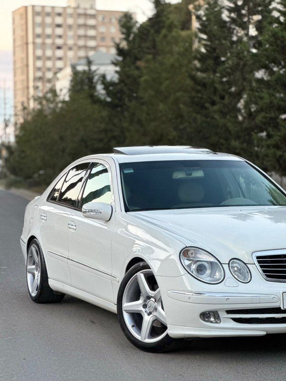 Mercedes E 240, 2.6 L, 2003 il, 282 000 km — Avtomobillər, Bakı (4)