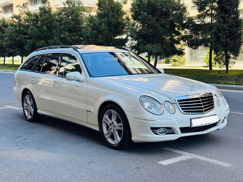 Mercedes E 230, 2.5 L, 2008 il, 420 000 km — Avtomobillər, Bakı (7)