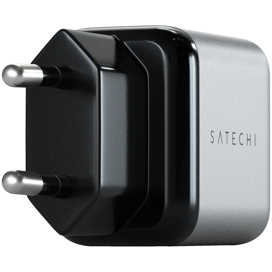 Qidalanma adapteri Satechı Usb-c, 30 Vt, Boz — Şarj cihazları, Bakı (4)