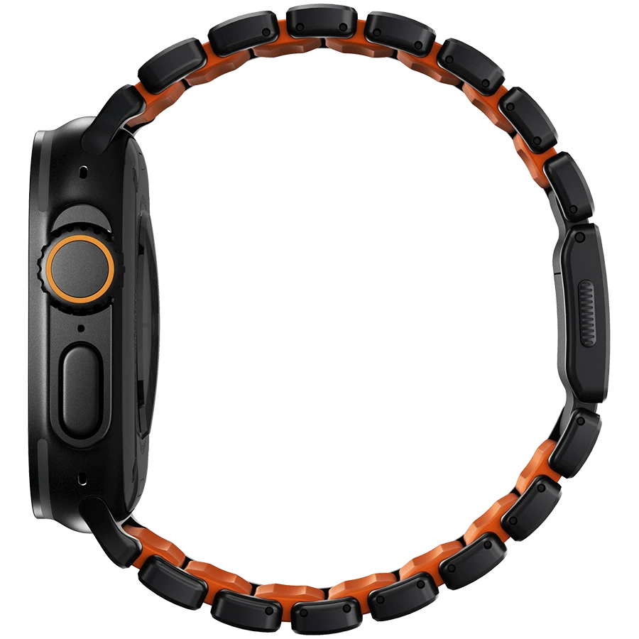 Kəmər Nomad Apple Watch üçün, 46/49 mm, Black Hardware/Black — Ağıllı saatlar, Bakı (2)