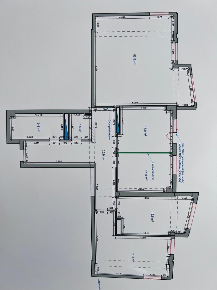 Satılır 4 otaqlı yeni tikili 177 m² — Mənzil, Bakı (2)