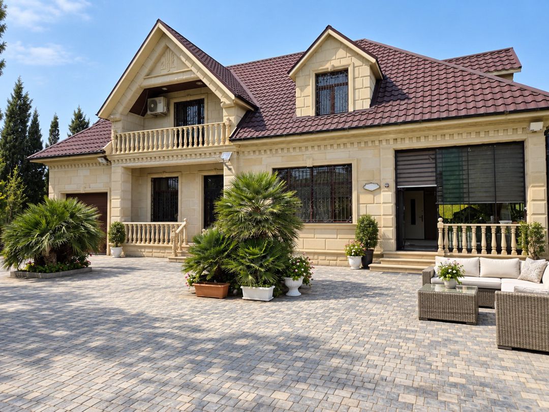 İcarəyə verilir 5 otaqlı həyət evi/bağ evi 300 m² — Ev, villa, Bakı (3)