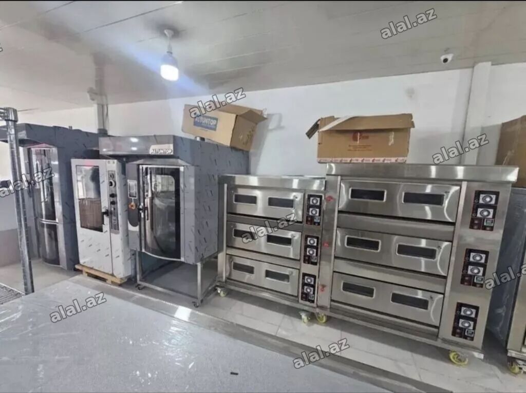 Elektrik soba, Çörək, Şirniyyat üçün, Pizza, 3 mərtəbəli, Yeni — Biznes və avadanlıq, Bakı (2)