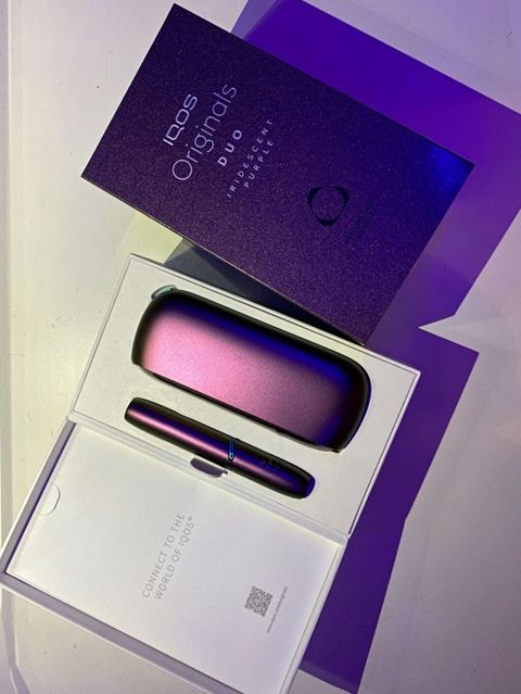 Xanımlara özəl Məhsul: Iqos Originals DUO (iridescent purple və — Bakı