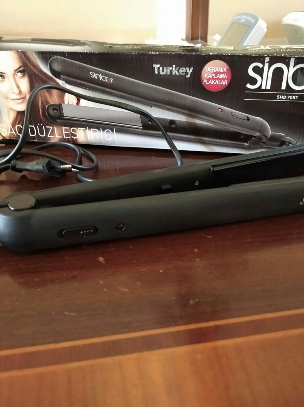Saç düzləşdiricilər – bir neçə model 1) Pro-Hair Straightener (qutuda — Saç burmağa və düzəltməyə, Bakı (2)