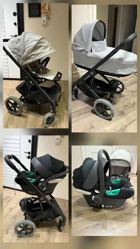 Cybex 3lü uşağ dəsti. maşın stolu istifadə olunmayıb. digərləridə əla — Bakı