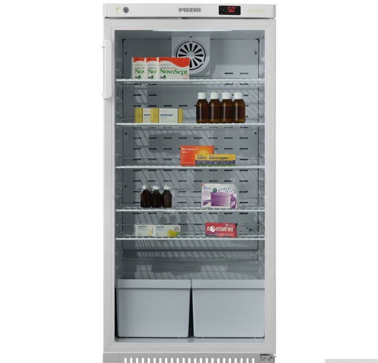 Soyuducu vitrin Pozis XF 250-3 W Tund 130x60x65 — Soyuq vitrini, Bakı