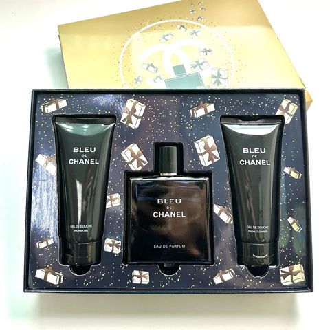 Hədiyyə dəsti No Brand Bleu de (duş geli + yuyunma geli + ətir suyu) — Bakı