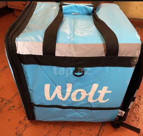 Wolt çatdırılma çantası – iri həcmli, izotermik daşıma çantası. tep — Bakı