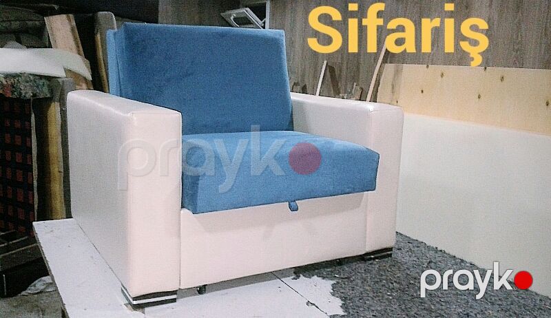 Kreslolu çəkilən yataq dəsti — Yumşaq mobilya dəstləri, Bakı (3)