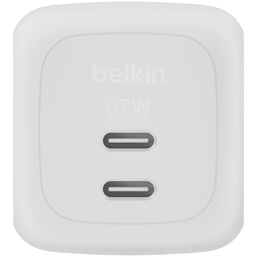 Qidalanma adapteri Belkın Usb-c, 67 Vt, Ağ — Şarj cihazları, Bakı (2)