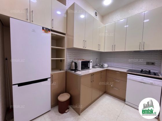 İcarəyə verilir 2 otaqlı 70 m² yeni tikili Şah İsmayıl Xətai m — Mənzil (11)