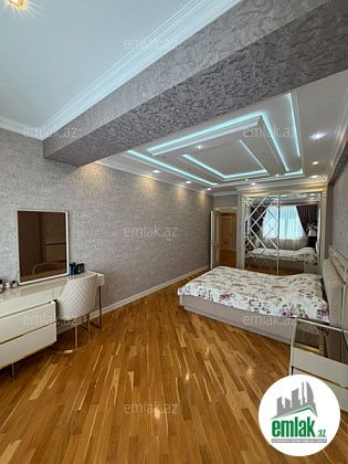 Satılır 3 otaqlı 133 m² yeni tikili Həzi Aslanov — Mənzil (7)