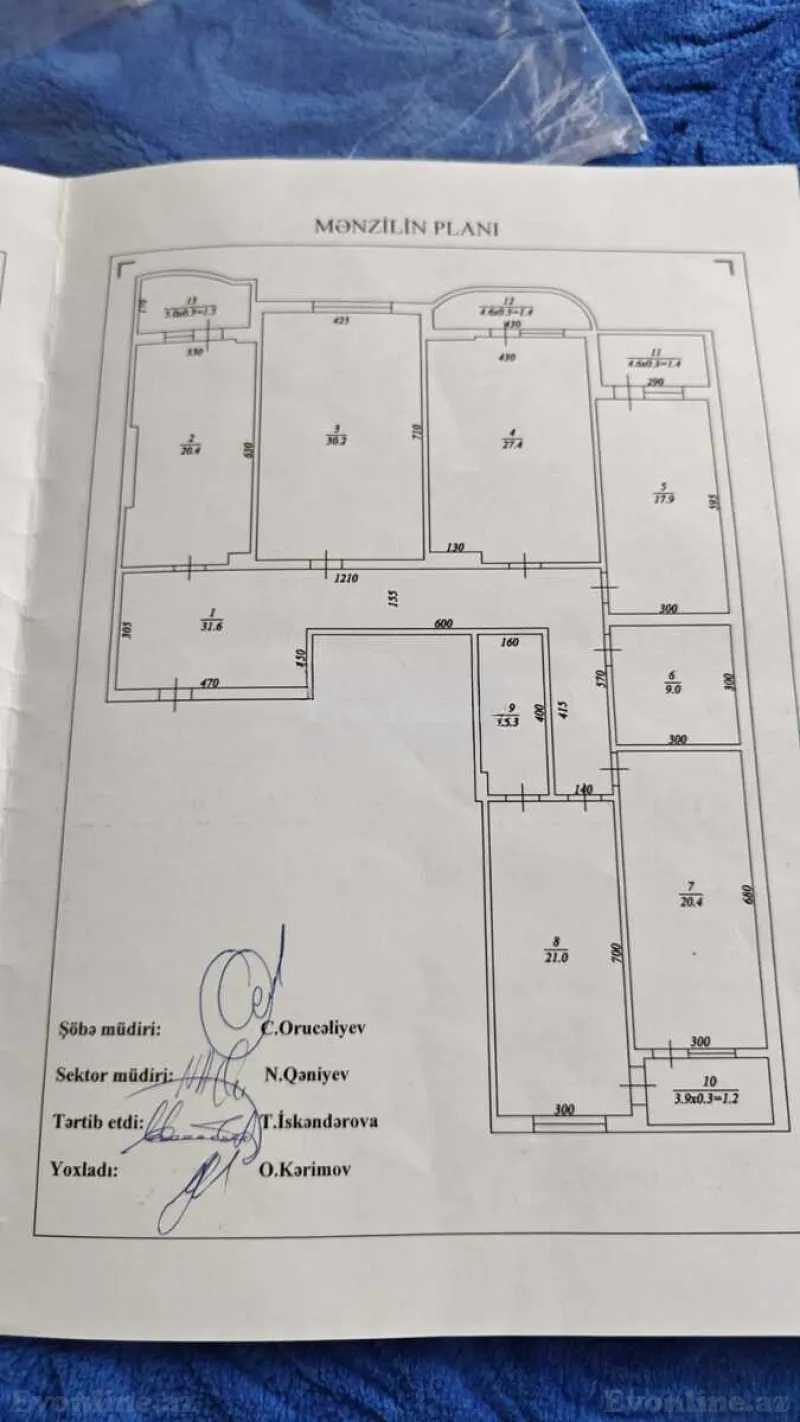 Satılır 5 otaqlı Mənzil Yeni tikili 203 m² Bakı, Yasamal r., Elmlər Akademiyası m — Bakı