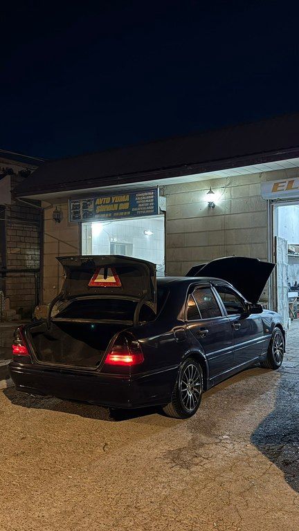 Mercedes C 200, 2.0 L, 1995 il, 520 000 km — Avtomobillər, Şirvan (12)