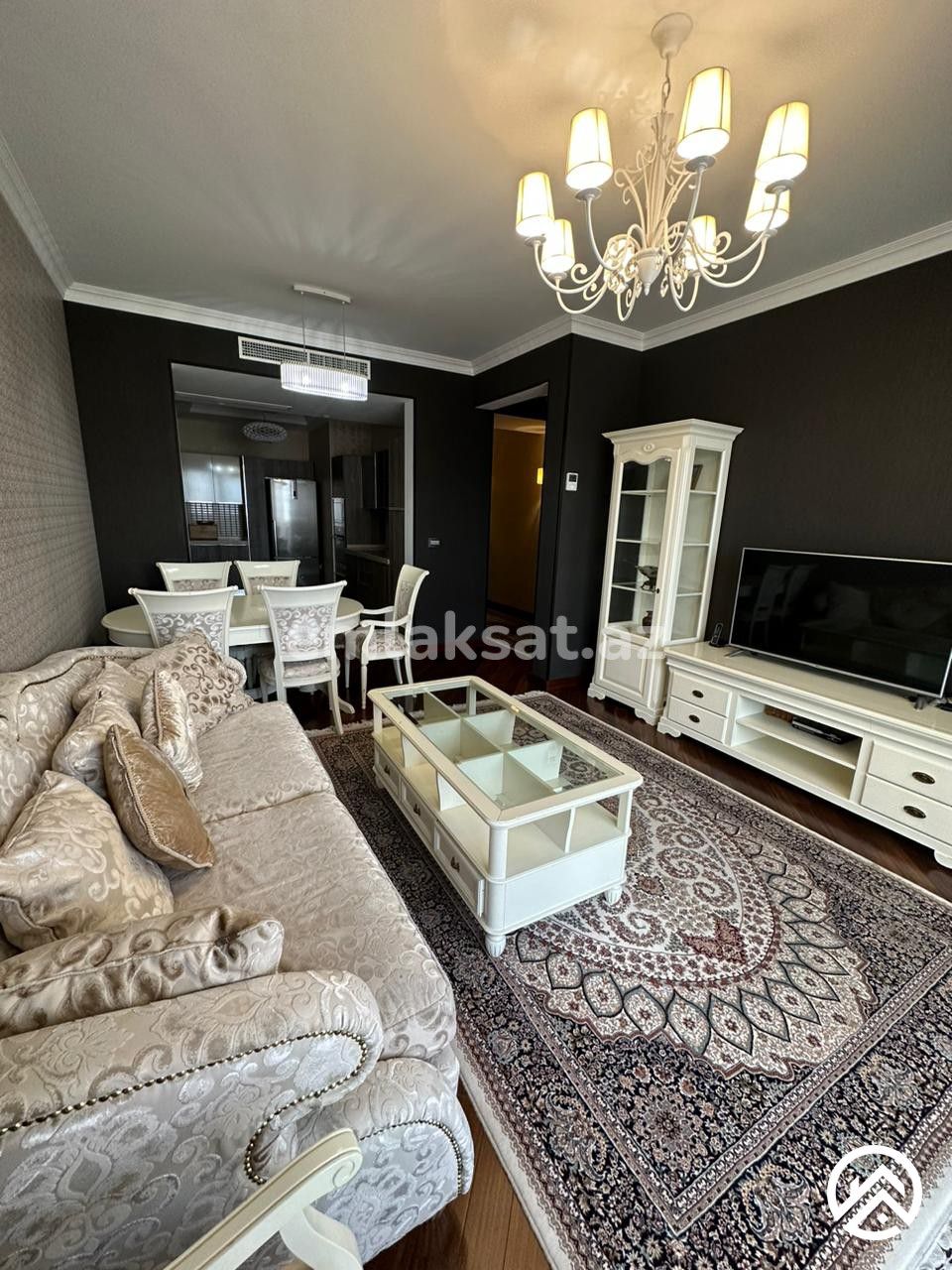 Kirayə (aylıq) 2 otaq yeni tikili 90 m², Səbail — Mənzil, Bakı (6)