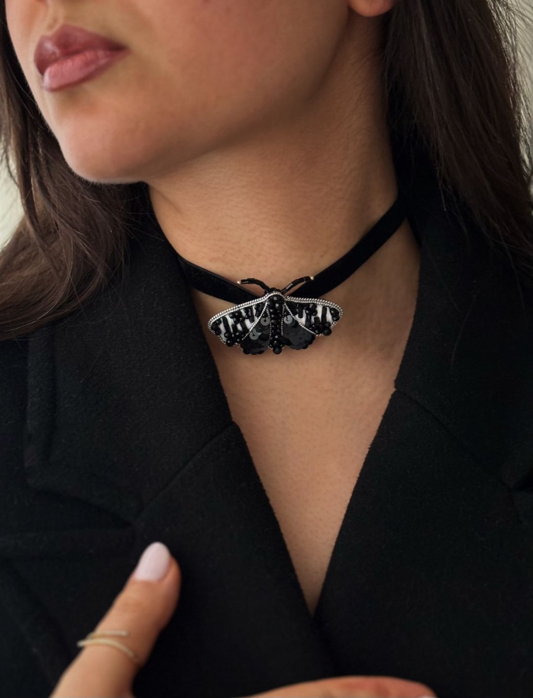 Çoker qadınlar üçün Butterfly, məxmər — Mallar, Bakı (2)