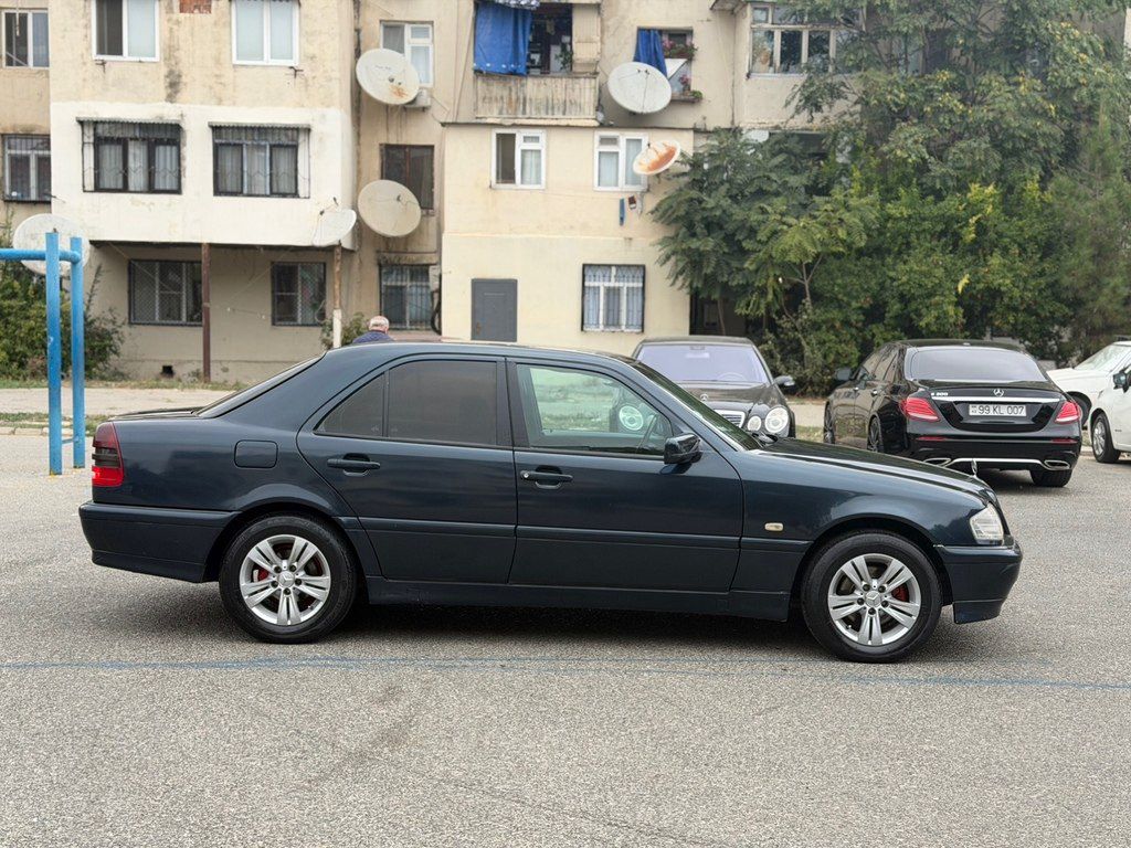 Mercedes C 200, 2.0 L, 2000 il, 410 000 km — Avtomobillər, Bakı (8)