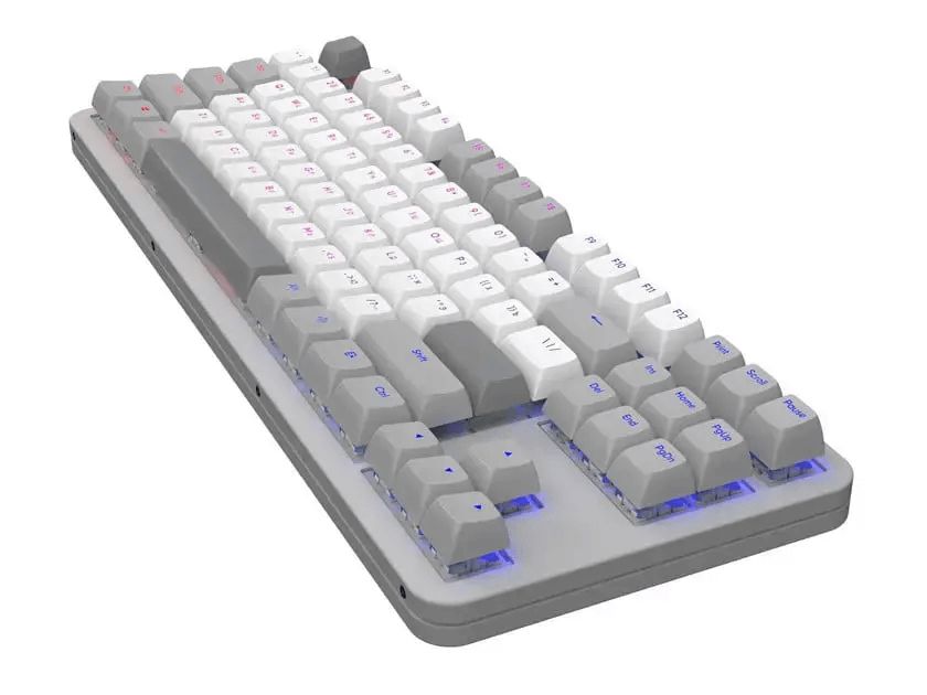 Klaviatura - Wired keyboard Red Square Alumix TKL Gray Matter [g3ms Sapphire] (RSQ-20048) Grey RSQ-20048 — Kompüterlər və noutbuklar, Bakı (2)