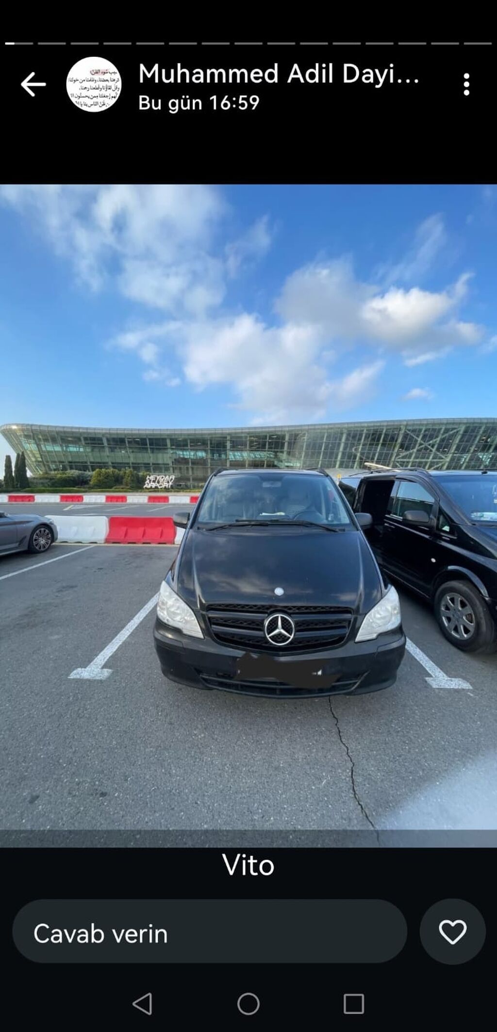 Mercedes-Benz Viano: 1.3 l 2020 il Van/Minivan 99-MC-188 — Avtomobillər, Bakı (5)