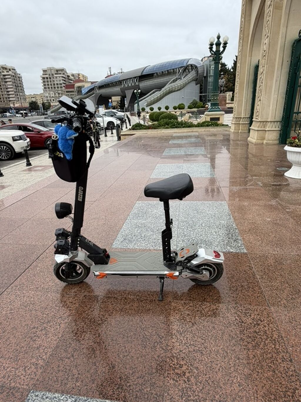 Elektrik skuter – oturacaqlı, güclü və komfortlu şəhər nəqliyyatı — Skuterlər, Bakı (4)