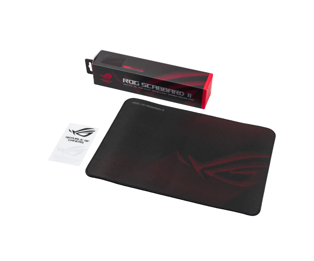 Mouse Pad ASUS ROG Scabbard II Medium 90MP02H0-BPUA00 — Kompüterlər və noutbuklar, Bakı (2)