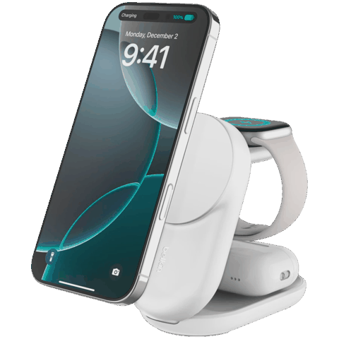 Simsiz enerji toplama cihazı Belkın UltraCharge Usb-c, 25 Vt, Ağ — Zaryadlovchi qurilmalar