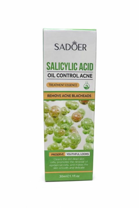 Üz üçün zərdab Sadoer Salicylic Acid Oil Control Acne Treatment Essence 30 ml — Bakı