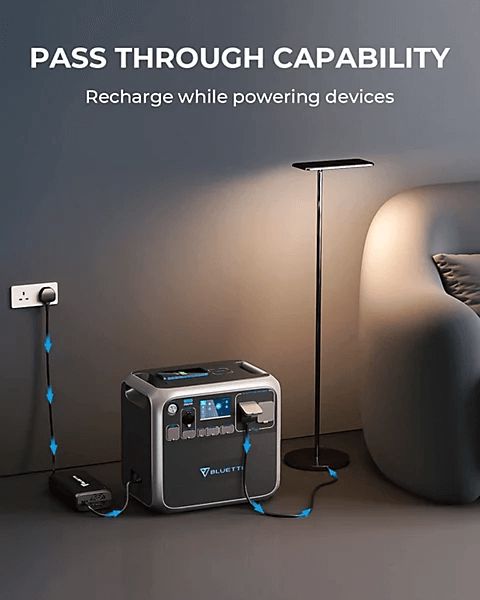 Portativ günəş elektrik stansiyası Bluetti AC200P Solar Portable Power Station 2000W/2000Wh AC200P/AZ — İdman və istirahət, Bakı (2)