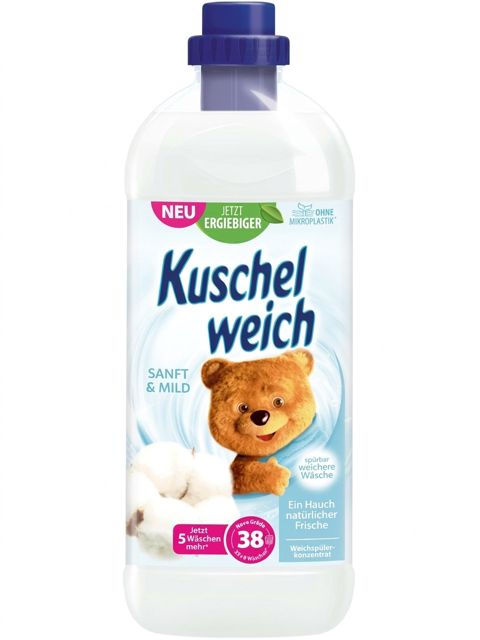 Paltar üçün kondisioner Kuschelweich Sanft & Mild, 38 yuma, 1 L — Bakı