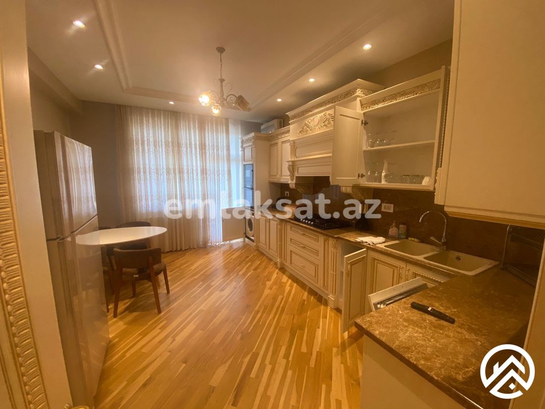 Kirayə (aylıq) 4 otaq yeni tikili 185 m², Nəsimi — Mənzil, Bakı (4)