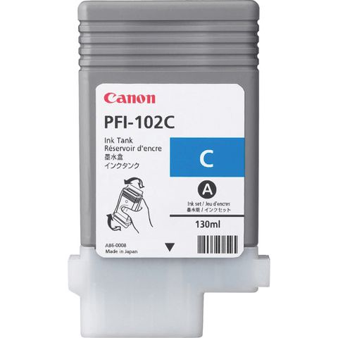 Kartric Canon Cartridge PFI-102C Cyan INK 0896B001 — Bakı