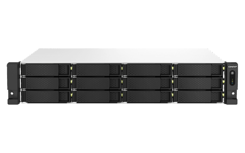 Qnap 12-Bay rackmount NAS TS-1264U-RP-8G — Bakı