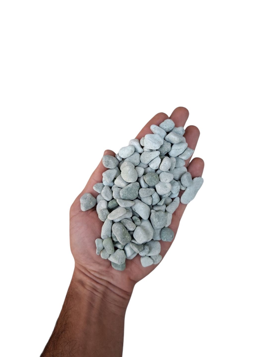 Bağ üçün dekor daşlar, açıq yaşıl, 1-2 sm, 1 kq — Mallar, Bakı (2)