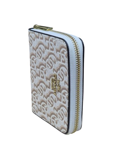 Qadınlar üçün pul kisəsi, poliuretan, bej, 12x9 sm, 7 kart bölməsi, Çin istehsalı - TheBest_60025_Bej — Bakı