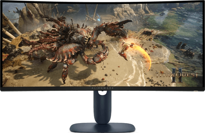 Curved Dell Alienware 34 Gaming Monitor - AW3425DWM 210-BQWL — Monitorlər, Bakı