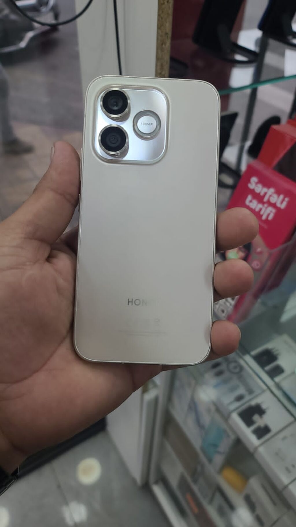 Honor 256 GB, rəng - Ağ, Barmaq izi — Honor, Beyləqan