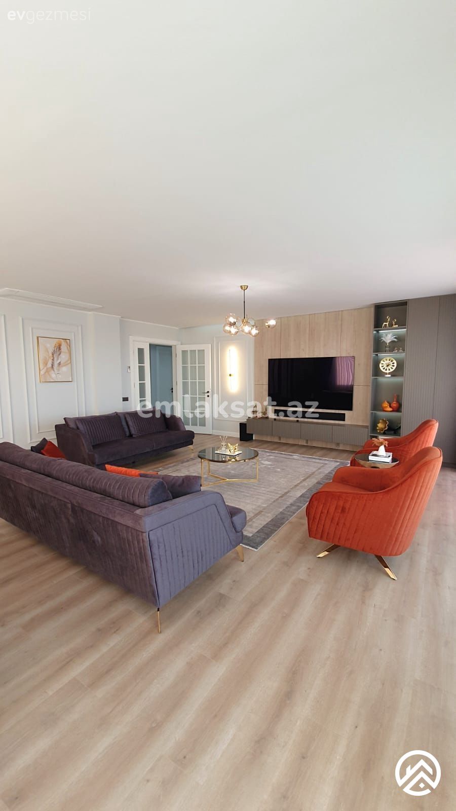 Satılır 4 otaq yeni tikili 180 m², Xətai metrosu — Mənzil, Bakı (3)