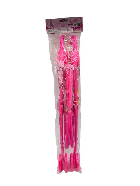 Uşaq gəzinti arabası kukla üçün T-48, çəhrayı, plastik/parça — Bakı