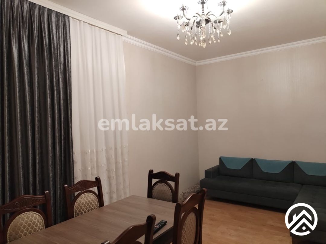Kirayə (aylıq) 2 otaq yeni tikili 70 m², İnşaatçılar metrosu — Mənzil, Bakı