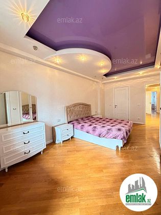 İcarəyə verilir 3 otaqlı 130 m² yeni tikili Şah İsmayıl Xətai m — Mənzil (9)